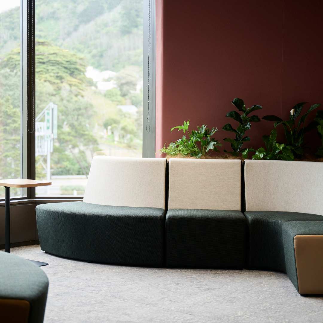 In-built planters for offices